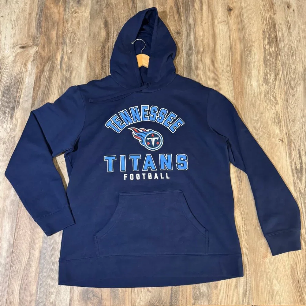 NWT Tennessee Titans “Between the Pylons” Hoodie XL – NFL Fanatics Navy Pullover - Picture 2 of 12